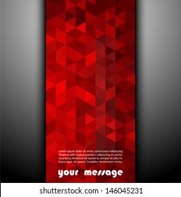 Abstract color banner 