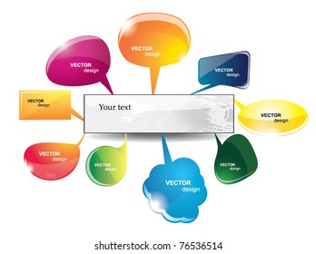 abstract color banner