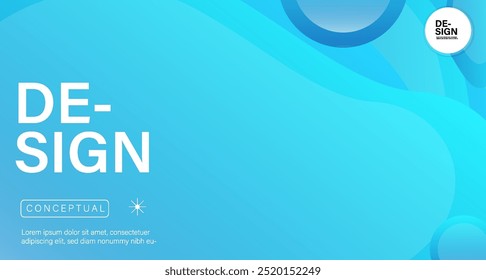 Abstract color banner background design templates