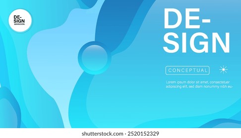 Abstract color banner background design templates
