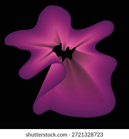 Abstract Color Blend Background with Smooth Organic Shapes