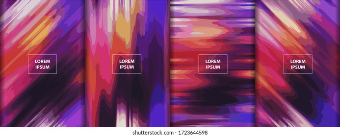 Abstract Color blur background. Modern Smartphone screen, mobile app Template. Design for Wallpaper, background, banner, flyer, Social media post 