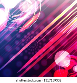 Abstract color blurred gradient background with light. Nature backdrop. Vector illustration.