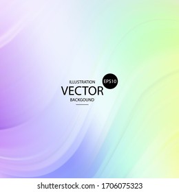 Abstract color blurred gradient background with light. Nature backdrop. Vector illustration. Ecology concept for your graphic design, banner or poster