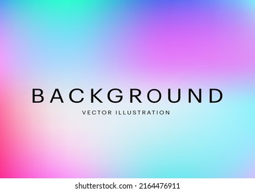 Abstract color blurred gradient mesh background. Graphic color, modern banner, nature backdrop. Vector illustration.