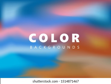 COLOR ABSTRACTO, FONDO DEL VECTOR AZUL