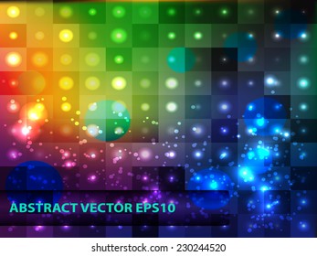 Abstract color bright background for design. Vector template.