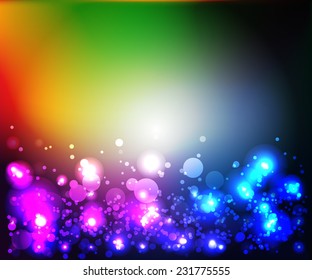 Abstract color bright background for design. Vector template.