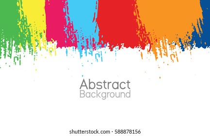 abstract color brush background