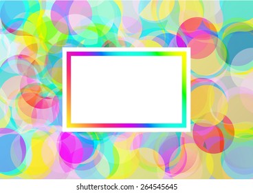  abstract color bubbles for presentation, cards, books, documents etc