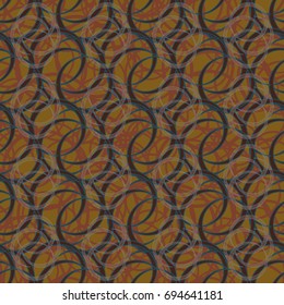 Abstract color circle seamless pattern for new background.