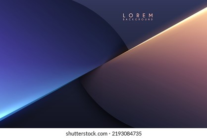 Abstract color circle shapes background