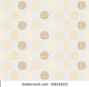 Abstract color circle with stripes line on smooth blue background pattern seamless backdrop wallpaper. Vector image