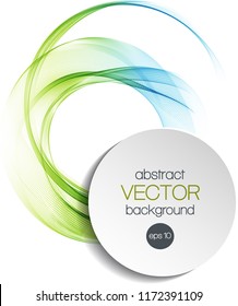 Abstract color circles