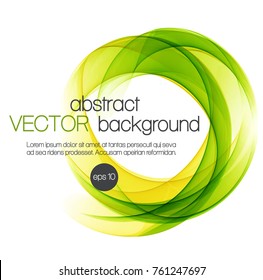 Abstract color circles