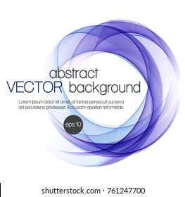 Abstract color circles