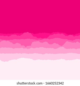 Abstract Color Clouds Sky Generative Art background illustration