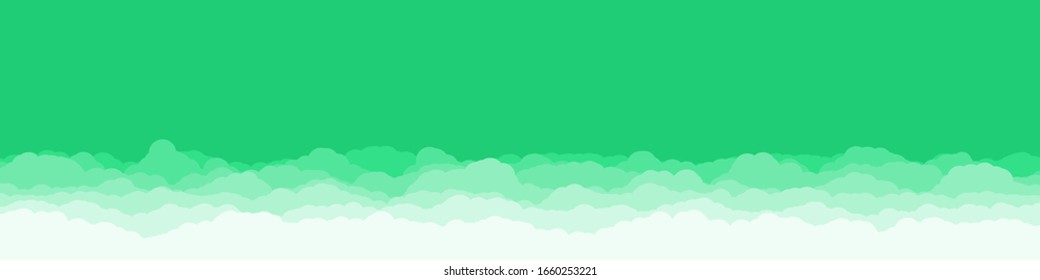 Ilustración de fondo de las nubes de color del cielo de arte generativo