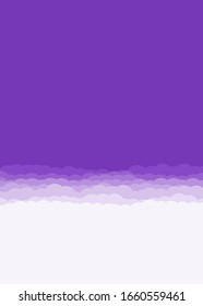 Ilustración de fondo de las nubes de color del cielo de arte generativo