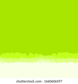 Abstract Color Clouds Sky Generative Art background illustration