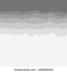 Abstract Color Clouds Sky Generative Art background illustration