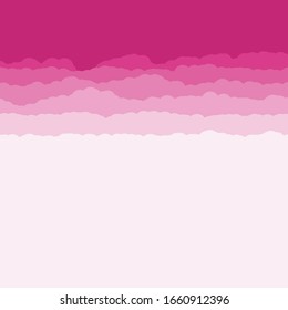 Abstract Color Clouds Sky Generative Art background illustration