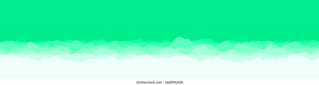 Abstract Color Clouds Sky Generative Art background illustration