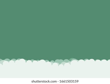 Abstract Color Clouds Sky Generative Art background illustration