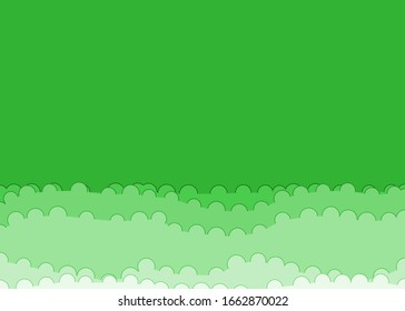 Abstract Color Clouds Sky Generative Art background illustration