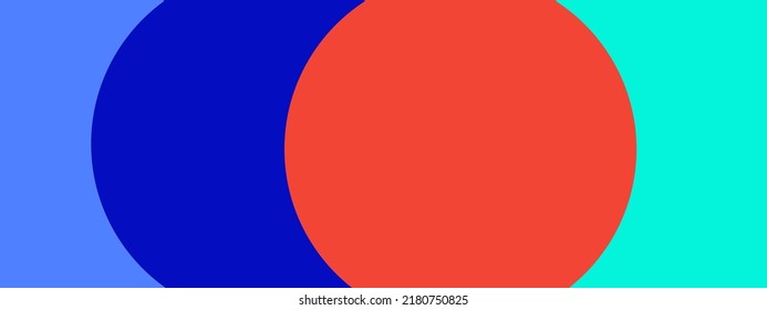 Abstract color colored circle illustration.For  Abstract cover illustration background with bright multicolored circles and design typography.