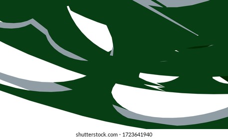 abstract color composition, 3d visualization, architectural form