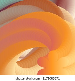 Abstract color cover. Abstract gradient background. Wave blend pattern. Fluid shapes composition. Futuristic design posters. Eps10 vector.