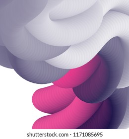 Abstract color cover. Abstract gradient background. Wave blend pattern. Fluid shapes composition. Futuristic design posters. Eps10 vector.