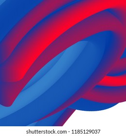 Abstract color cover. Abstract gradient background. Wave blend pattern. Fluid shapes composition. Futuristic design posters. Eps10 vector.