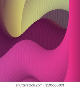 Abstract color cover. Abstract gradient background. Wave blend pattern. Fluid shapes composition. Futuristic design posters. Eps10 vector.