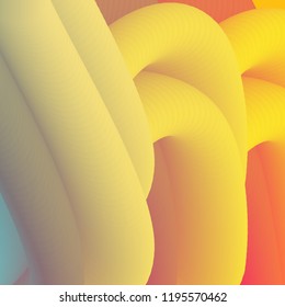 Abstract color cover. Abstract gradient background. Wave blend pattern. Fluid shapes composition. Futuristic design posters. Eps10 vector.