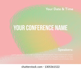 Abstract color cover. Abstract gradient background. Wave blend pattern. Fluid shapes composition. Futuristic design posters. Business conference poster. 