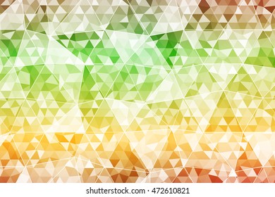 abstract color crumpled background triangles. autumn color. Vector illustration of a gradient. Polygonal patterns for your presentations, business printing, banner.