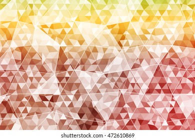 abstract color crumpled background triangles. autumn color. Vector illustration of a gradient. Polygonal patterns for your presentations, business printing, banner.
