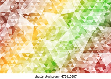 abstract color crumpled background triangles. autumn color. Vector illustration of a gradient. Polygonal patterns for your presentations, business printing, banner.