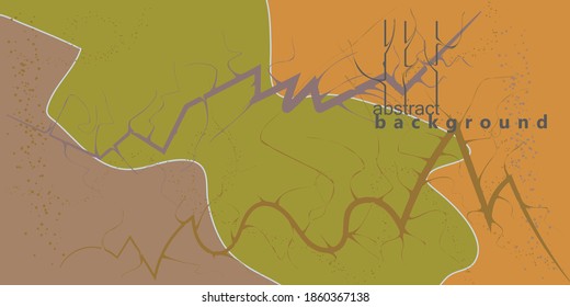 Abstract color curve art templates. Poster, banner, internet. Vector illustration..