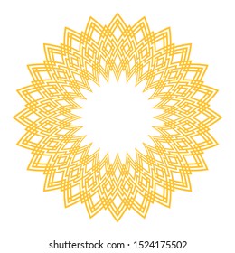 Abstract color decorative element for design.