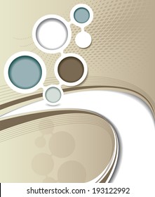 Abstract color design layout template with lines