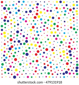 abstract color dot background