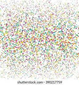 Abstract color dot pattern. Vector background