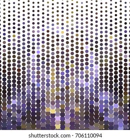 Abstract color dots halftone background. Vector clip art