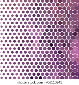 Abstract color dots halftone background. Vector clip art
