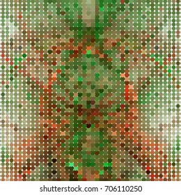 Abstract color dots halftone background. Vector clip art