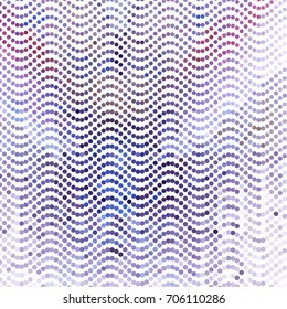 Abstract color dots halftone background. Vector clip art