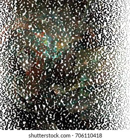 Abstract color dots halftone background. Vector clip art